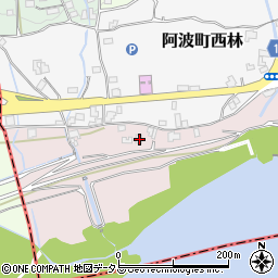 徳島県阿波市阿波町乙岩津43-1周辺の地図