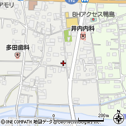 徳島県吉野川市鴨島町上下島176周辺の地図