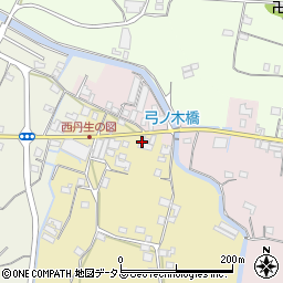 和歌山県有田郡有田川町西丹生図445-5周辺の地図