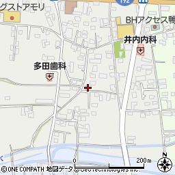 徳島県吉野川市鴨島町上下島169-3周辺の地図