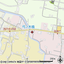 和歌山県有田郡有田川町東丹生図1-1周辺の地図