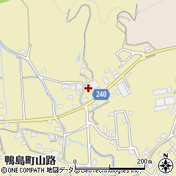 徳島県吉野川市鴨島町山路1930周辺の地図