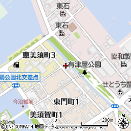 株式会社ブルケン四国　今治営業所周辺の地図