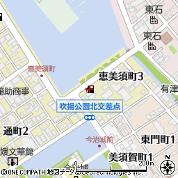 ＳＯＬＡＴＯ今治港ＳＳ周辺の地図