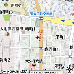 徳島中央社労士事務所周辺の地図
