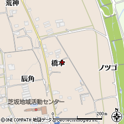 徳島県美馬市美馬町橋本周辺の地図