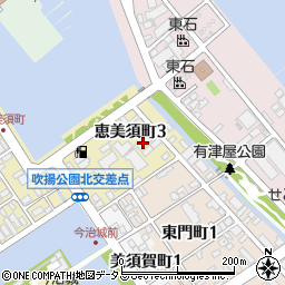 ライブタウン恵美須周辺の地図