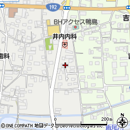 徳島県吉野川市鴨島町上下島62周辺の地図