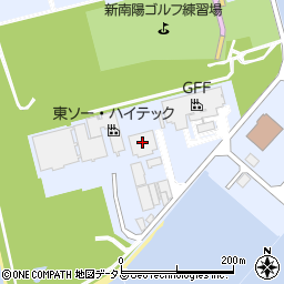 岡山県貨物運送新南陽営業所周辺の地図