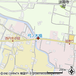 和歌山県有田郡有田川町東丹生図1-3周辺の地図