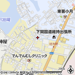 弐ノ長屋周辺の地図