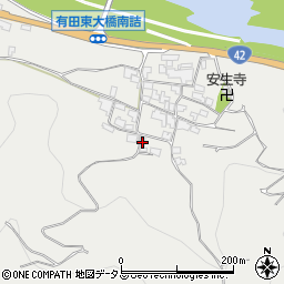 和歌山県有田市糸我町中番1126-2周辺の地図