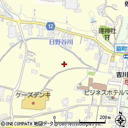 徳島県美馬市脇町大字猪尻建神社下南周辺の地図