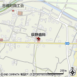 荻野歯科医院周辺の地図