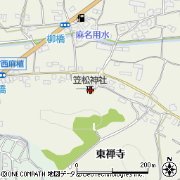 徳島県吉野川市鴨島町西麻植東禅寺41周辺の地図