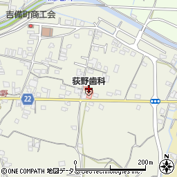 和歌山県有田郡有田川町下津野185周辺の地図