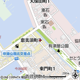 サタカ恵美須町倉庫周辺の地図