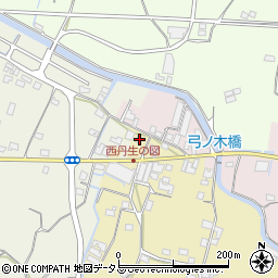 和歌山県有田郡有田川町西丹生図456周辺の地図
