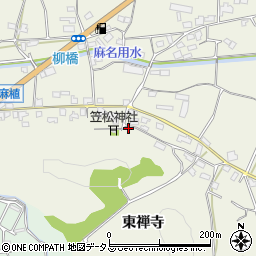 徳島県吉野川市鴨島町西麻植東禅寺46周辺の地図