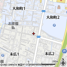 浜尾木工株式会社周辺の地図