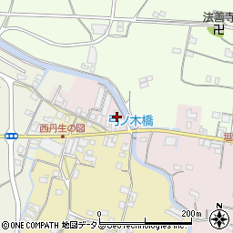 和歌山県有田郡有田川町東丹生図26周辺の地図