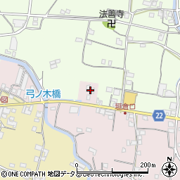 和歌山県有田郡有田川町東丹生図3周辺の地図