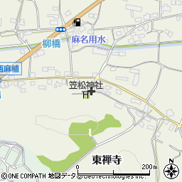 徳島県吉野川市鴨島町西麻植東禅寺47-1周辺の地図