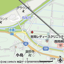 和歌山県有田郡有田川町小島305周辺の地図