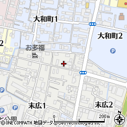 有限会社江淵鏡台店周辺の地図