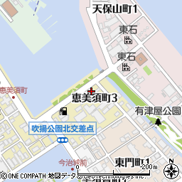 瀬戸内運輸株式会社　高速バスの予約・お問い合わせ周辺の地図