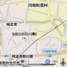 徳島県吉野川市川島町桑村55-1周辺の地図