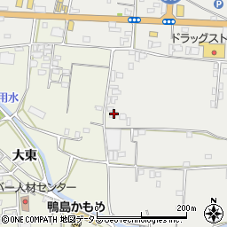 徳島県吉野川市鴨島町上下島340周辺の地図