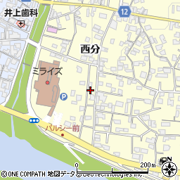 徳島県美馬市脇町大字猪尻西分98-1周辺の地図