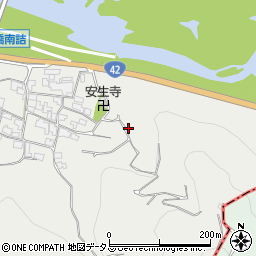 和歌山県有田市糸我町中番1247-1周辺の地図