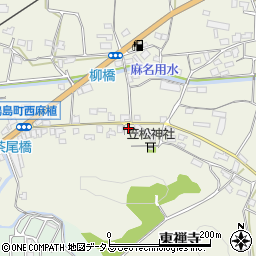 徳島県吉野川市鴨島町西麻植東禅寺50周辺の地図