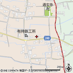 徳島県吉野川市鴨島町上浦1107-1周辺の地図