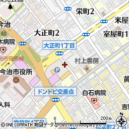 〒794-0025 愛媛県今治市大正町の地図