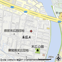 サンケイ新聞　徳島広告社周辺の地図