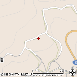 徳島県美馬市美馬町平尾周辺の地図