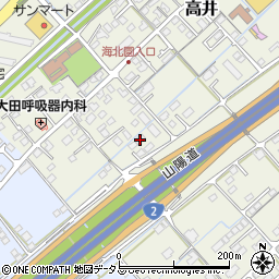 山口県防府市高井43周辺の地図
