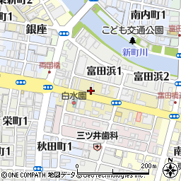 トヨタレンタリース東四国徳島店周辺の地図