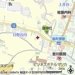 徳島県美馬市脇町大字北庄1477周辺の地図
