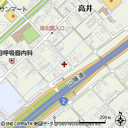 山口県防府市高井45-1周辺の地図