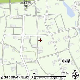 徳島県美馬市脇町（小星）周辺の地図