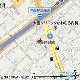 山口県防府市高井246周辺の地図