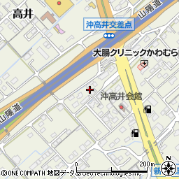 山口県防府市高井141周辺の地図