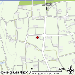 徳島県美馬市脇町小星843周辺の地図
