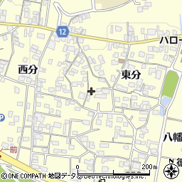 徳島県美馬市脇町大字猪尻東分104-1周辺の地図