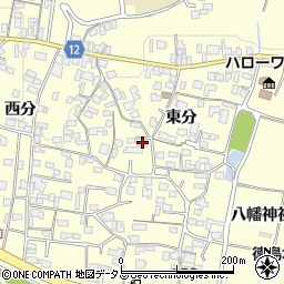 徳島県美馬市脇町大字猪尻東分102-1周辺の地図