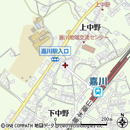 JA嘉川支所周辺の地図